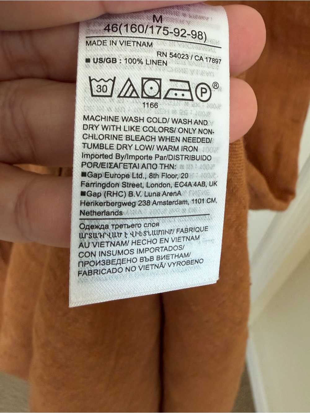 Banana Republic Cruz linen shirt dress - Picture 8 of 8